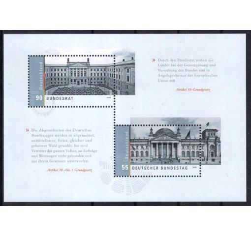 GERMANY, Bundestag and Bundesrat/Architecture M/S 2009 **