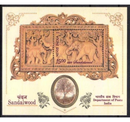 INDIA, Elephant/Sandalwood M/S 2006 **