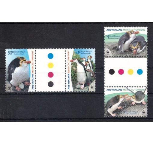 AUSTRALIAN ANTARCTIC TERRITORY, Royal Penguin/WWF 2007 **